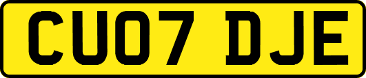 CU07DJE