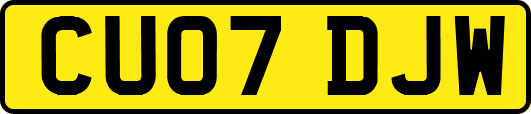 CU07DJW