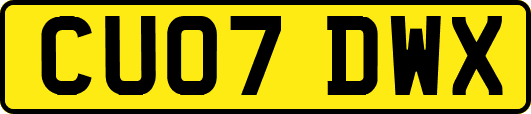 CU07DWX