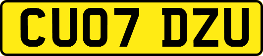 CU07DZU