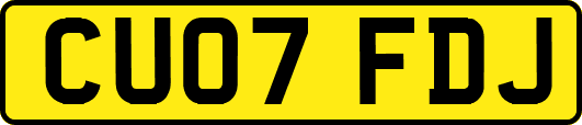 CU07FDJ
