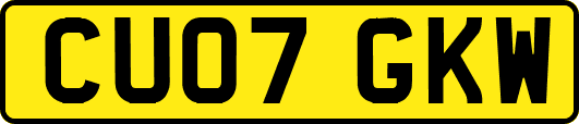 CU07GKW
