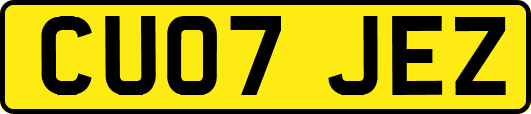 CU07JEZ