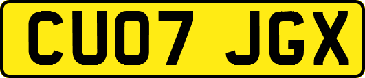 CU07JGX