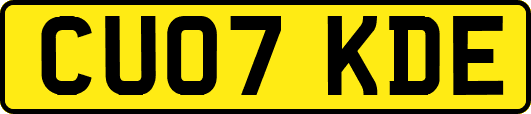 CU07KDE