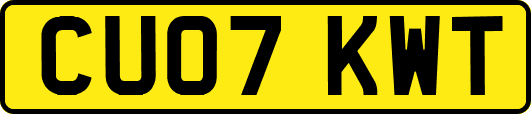 CU07KWT