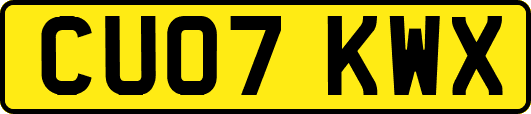 CU07KWX