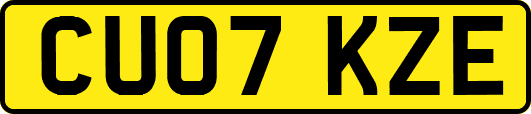 CU07KZE