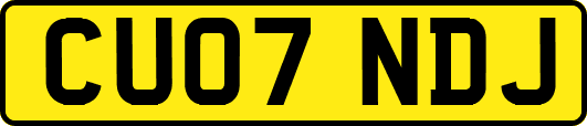 CU07NDJ