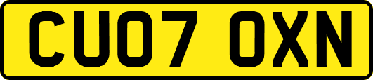 CU07OXN