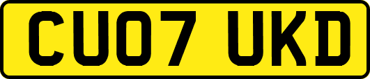 CU07UKD