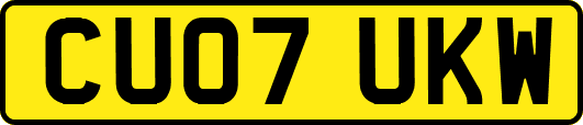 CU07UKW