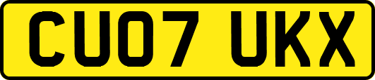 CU07UKX