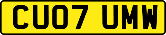 CU07UMW