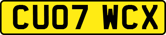 CU07WCX