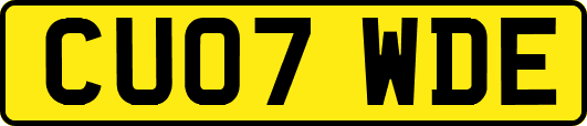 CU07WDE