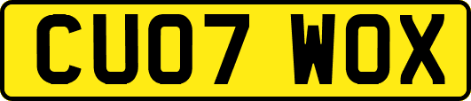 CU07WOX