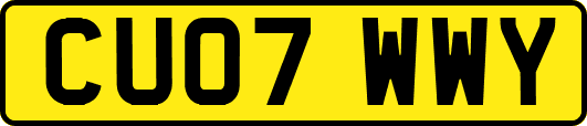 CU07WWY