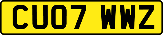 CU07WWZ