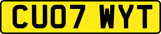 CU07WYT