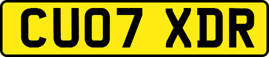 CU07XDR