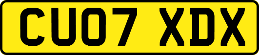 CU07XDX