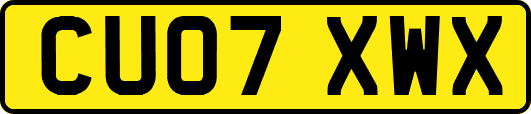 CU07XWX