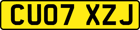 CU07XZJ