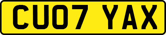 CU07YAX