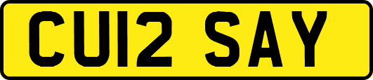 CU12SAY