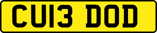 CU13DOD