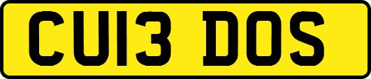 CU13DOS