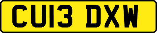 CU13DXW