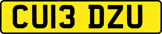 CU13DZU
