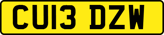 CU13DZW