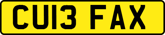 CU13FAX