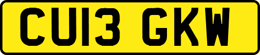CU13GKW
