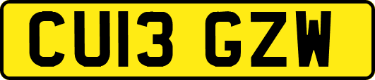 CU13GZW