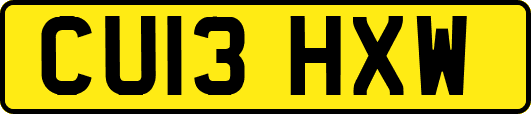 CU13HXW