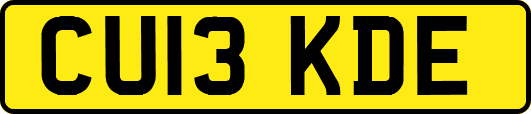 CU13KDE