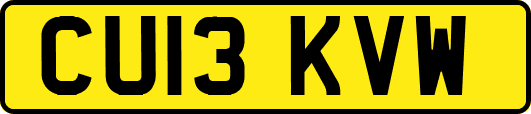 CU13KVW