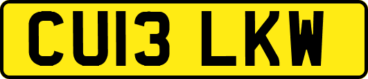 CU13LKW
