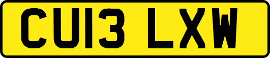 CU13LXW