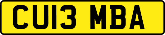 CU13MBA
