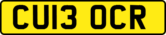 CU13OCR