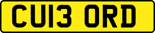 CU13ORD