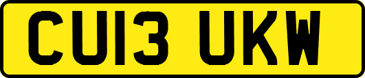 CU13UKW