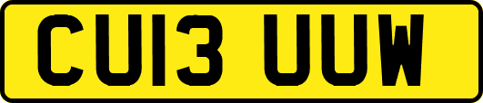 CU13UUW