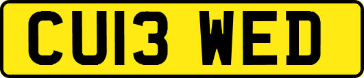 CU13WED
