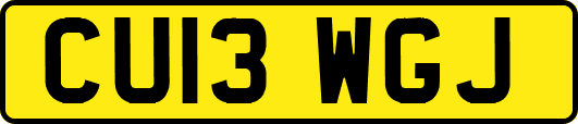 CU13WGJ